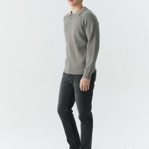 잠뱅이 동백01 양모그레이밴드테이퍼드핏 AP4DTA815