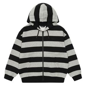 [소이][더센트럴 소이주니어] 스트라이프 후드 기모점퍼 25W0132