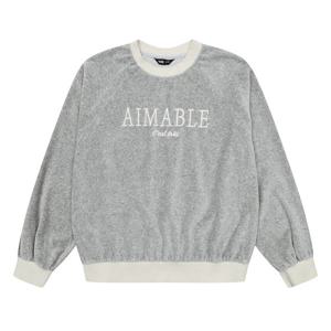 [소이][더센트럴 소이주니어] 벨로아 맨투맨 셋업티 25W0781