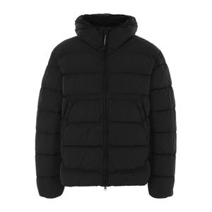 씨피컴퍼니 고글 패딩 점퍼 블랙 19CMOW011A 005904G 999