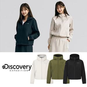 디스커버리 25FW 신상/여성/겨울용/세미오버핏/스트링조절/3LAYER 본딩 트레이닝 자켓 DWTR91056