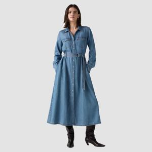 [리바이스]여성 퀸시 롱슬리브 맥시 데님 드레스 (004H3-0000)