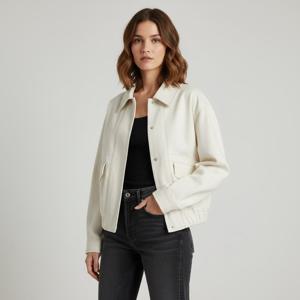 르메르 25SS 화이트 블루종 쇼츠 자켓 OW1149 LF1365 014