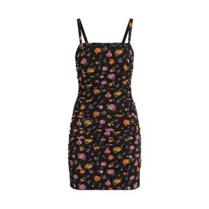 25 FW 돌체앤가바나 플로럴 주름 미니 드레스 F60IITFSA8D TP446009762