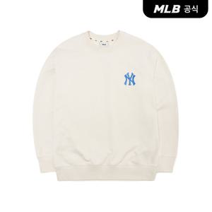 [택가89,000원][MLB공식] 페이즐리 맨투맨 NY (Cream) 3AMTI0121-50CRS