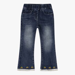 [치크(키즈)]레이스 앵두 부츠컷 데님 CKTJ25T81