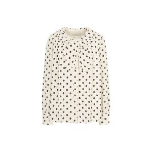 [제이제이 지고트]프릴 타이넥 플로럴 블라우스 GNBA0BL30