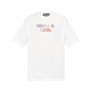 베르사체 반팔 티셔츠 78GAHC02CJ01C003 BIANCO DOM