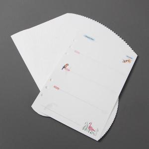 다이어리속지 앵무새 6공 다이어리속지(A5) 주간 다이어리리필 6공다이어리속지