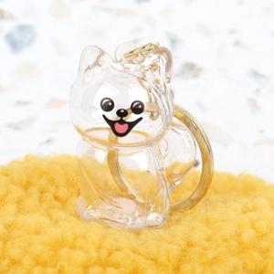 메모리얼 강아지 털 보관 키링 포메