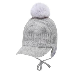 [핑]여성   방울 귀달이   니트볼캡 121D4CP351_GY