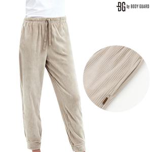 BG보디가드 여성겨울잠옷바지 파자마 9부 주머니있는 홈웨어 하의