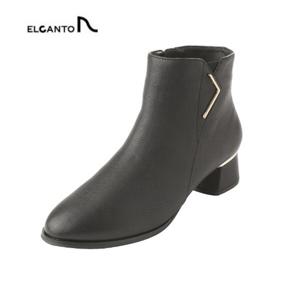 [엘칸토(여성화)]경량쿠션 기모내피 세미드레스 여성앵클부츠 LCWA09U613 (블랙,브라운)