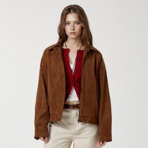 [후아유]여성 Suede Jacket WHJKF4V91F