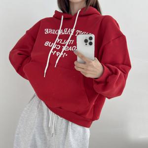 나야홍 / 아이우먼 기모이태리후드티셔츠 NSV791M512 빅사이즈