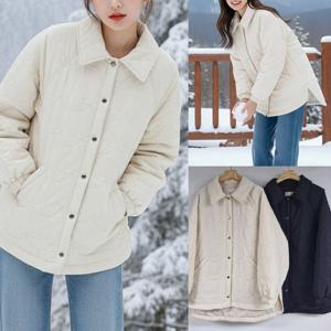 나야홍 / 위쉬몰 SM 리본패턴누빔퀄팅자켓(V770H512) 빅사이즈