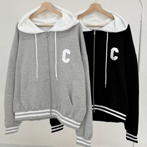 나야홍 / 빅사이즈아우터 V788L512 기모C추리닝후드집업 RA