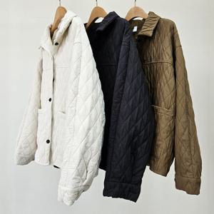 나야홍 / 빅사이즈아우터 T002L512 경량다이아엠보누빔자켓 IR