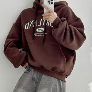 나야홍 / 빅사이즈 512 박시포트후드티셔츠 DNSV792