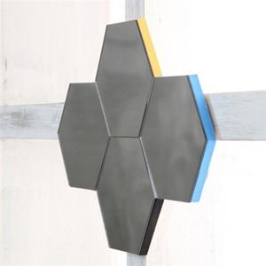 인테리어거울 빠띠라인 인테리어 육각스펀지 아크릴 거울