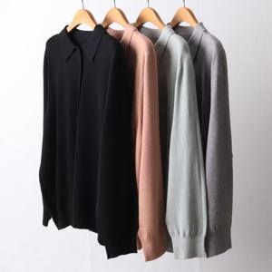 나야홍 / 빅사이즈티 F539L512 소프트카라버튼티셔츠 AP