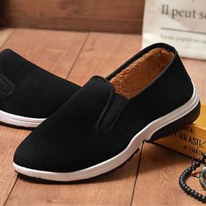 남성 겨울 신발 털신 퍼블로퍼 겨울용 단화 털슈즈