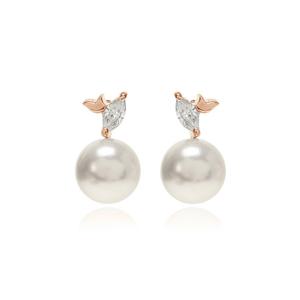 [티르리르]뉴 모던펄 실버핑크 귀걸이 TESSVP08339S-NEW