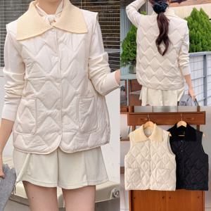 나야홍 / 위쉬몰 TC 지그재그니트패딩조끼(V781H512) 빅사이즈