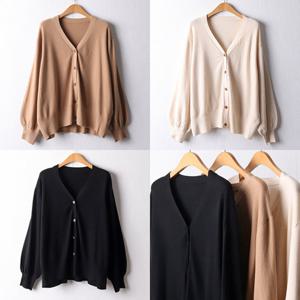 나야홍 / 위쉬몰 AP 루즈핏퍼프캐시가디건(F394H512) 빅사이즈