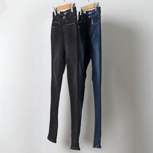 나야홍 / 빅사이즈팬츠 J552L512 딥워싱기모스키니진 LO