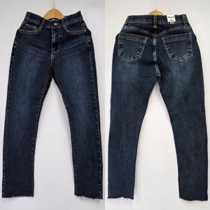 나야홍 / 빅사이즈바지 S805L512 망고스판워싱컷팅일자진 LO