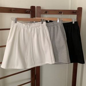 나야홍 / 빅사이즈팬츠 V784L512 두꺼운기모밴딩반바지 AL