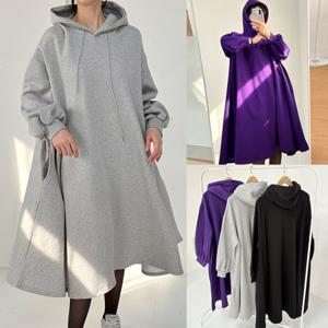 나야홍 / 위쉬몰 RA 기모플레어포켓원피스(V787H512) 빅사이즈