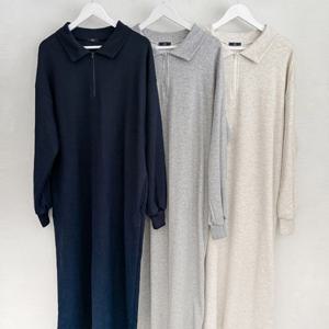 나야홍 / 빅사이즈원피스 T654L512 바이엔카라지퍼원피스 AR