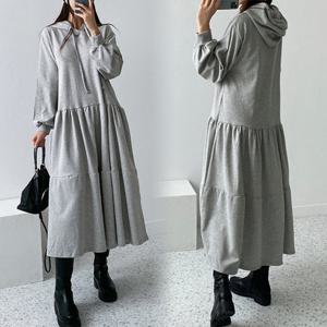 나야홍 / 위쉬몰 RA 후드기모캉캉롱원피스(G306H512) 빅사이즈