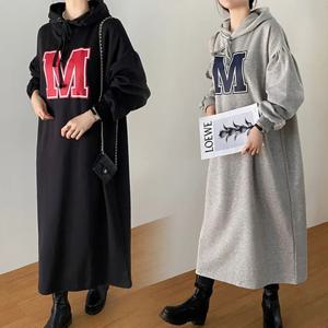 나야홍 / 위쉬몰 RA 엠오버셔링후드면원피스(Q192H512) 빅사이