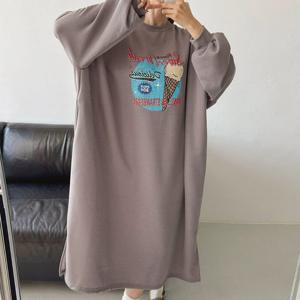 나야홍 / 아이우먼 바닐라박시기모원피스 NMV819M512 빅사이즈