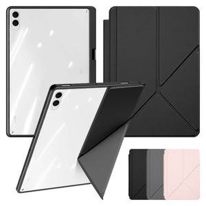 갤럭시탭 S11 울트라 분리형 세로거치 투명 북커버 케이스 TA-8