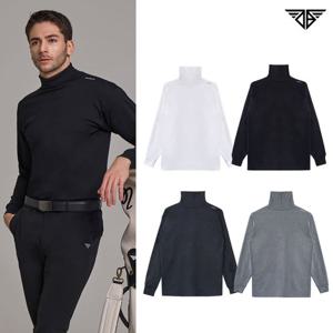 다운블로우 남성 심플 하이넥 긴팔티셔츠 DBC4FT6509M