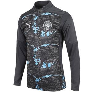 [정품] 푸마 맨체스터 시티 프리매치 1/4 집업 탑 맨시티 (779156-74)