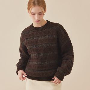 [매긴]내추럴 더블 니팅 니트_PBMF5W1KT2411