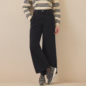 [매긴]투턱 와이드 기모 데님 팬츠_PBMF5W1PT7320