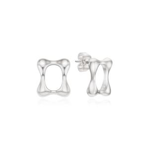 [티르리르]블룸 스퀘어 실버 귀걸이 TEESVW06680M