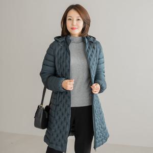 엄마옷 마담4060 폭신한웰론롱패딩점퍼 중년여성 데일리 -ZJP2512024-