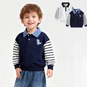 미니 디노 남아동 카라넥 긴팔티셔츠 206050