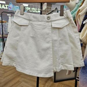 컬리수 HC33 플리츠 치마바지데님 C251SK209P