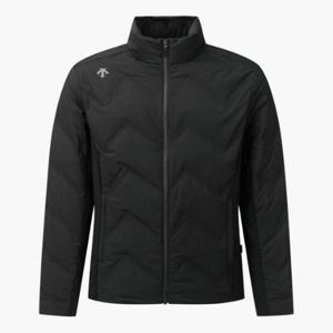 데상트골프패딩 VQA DQ41MFDJO3-BLKG 남성 스윙 튜브다운 점퍼 / BLACK