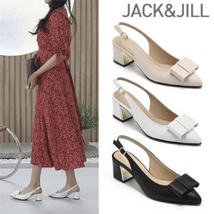 [잭앤질]잭앤질 리본 골드힐 슬링백(JA2113)