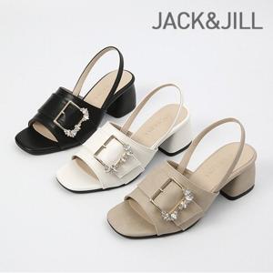 [잭앤질]잭앤질 5cm 보석버클 샌들(JB0307)