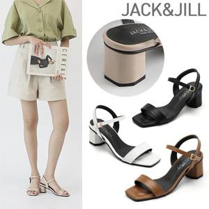 [잭앤질]잭앤질 퓨어스트랩 8각통굽 샌들(JB2309)